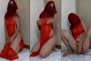 Live Jilbab Rahmatina Cantik Hot Mengundang Berahi